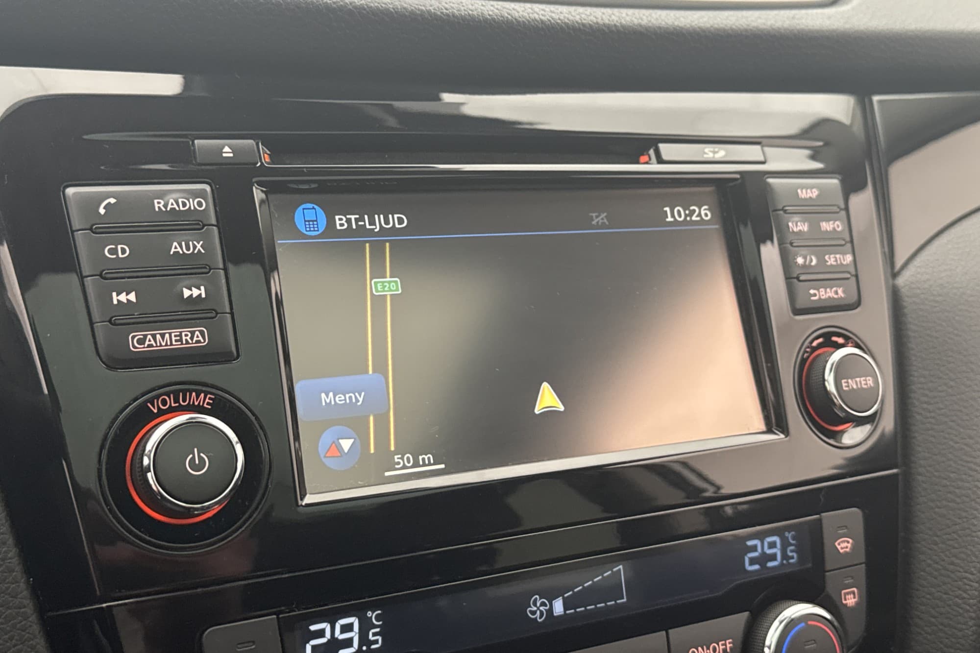 Nissan Qashqai 115hk Tekna M&K-Värm Pano 360° Navi Halvskinn