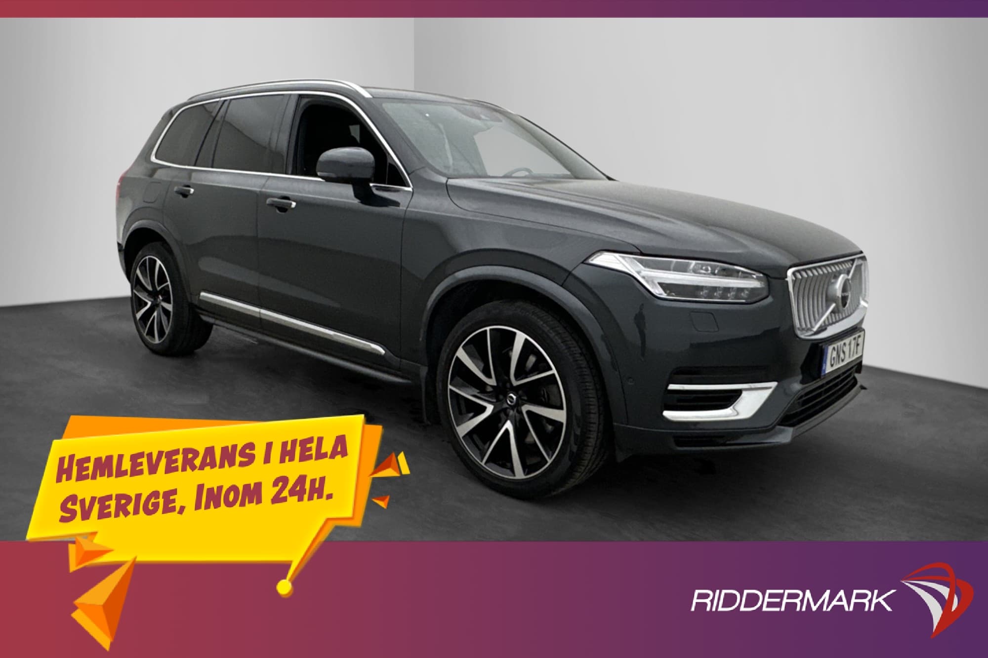 Volvo XC90 Recharge T8 AWD Inscription B&W Pano Drag Luftfjä