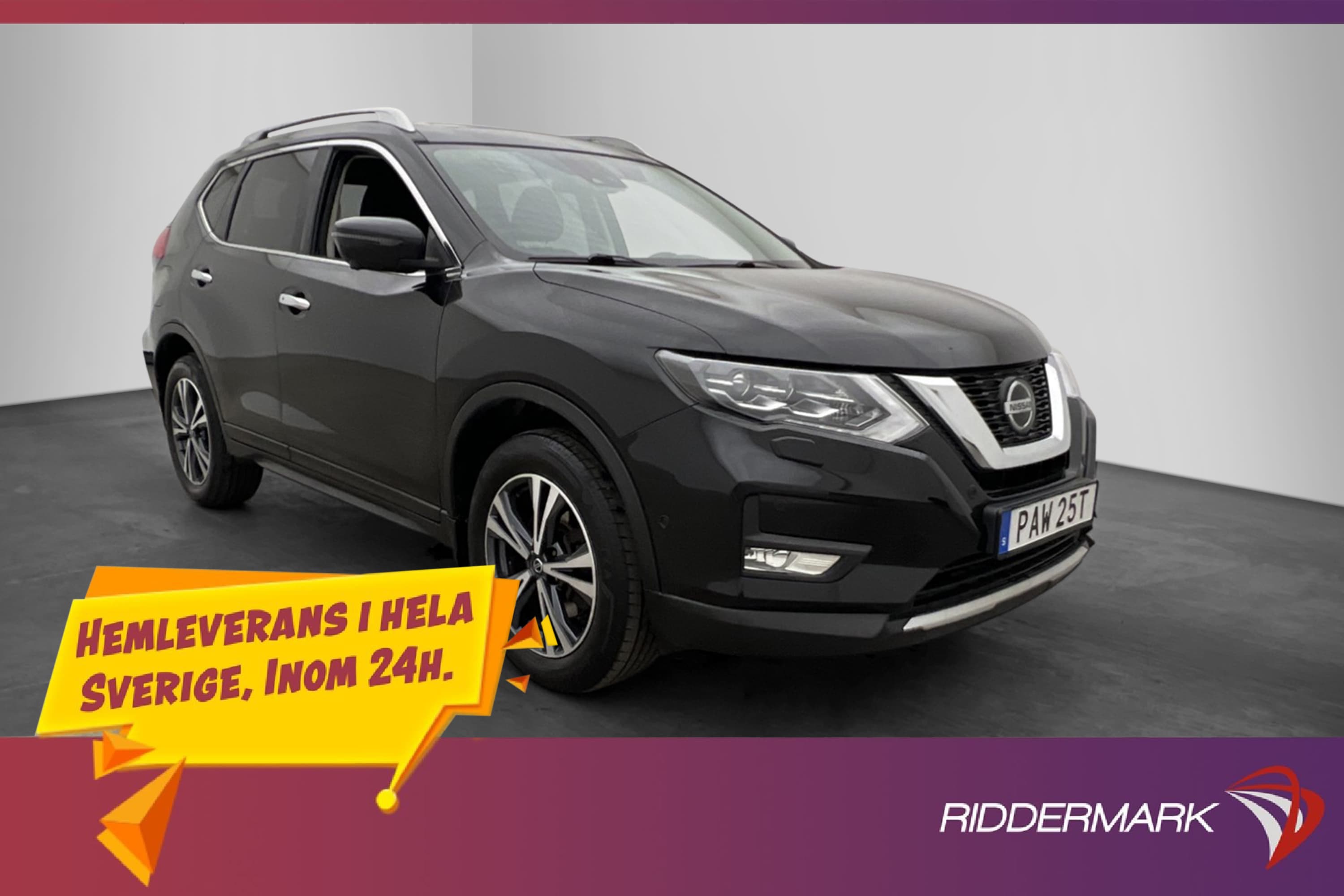 Nissan X-Trail 1.7 dCi 4WD 7-Sits Pano Värmare 360° Navi