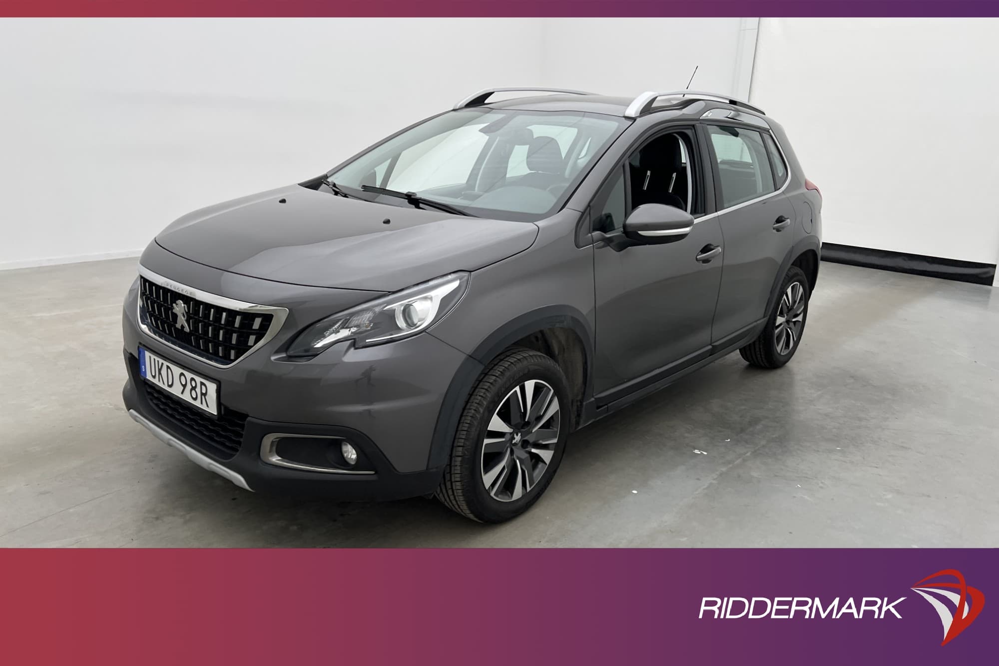 Peugeot 2008 1.2 83hk Allure Halvskinn Sensorer Farthållare
