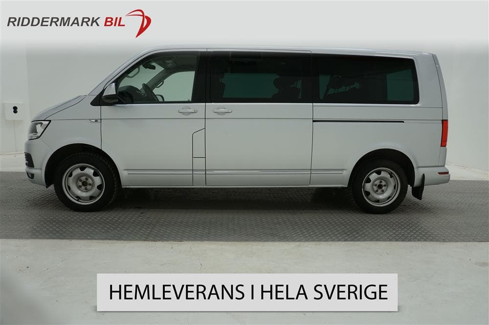 Volkswagen Caravelle T6 2.0TDI 150hk 9-sits L2 Värmare Drag