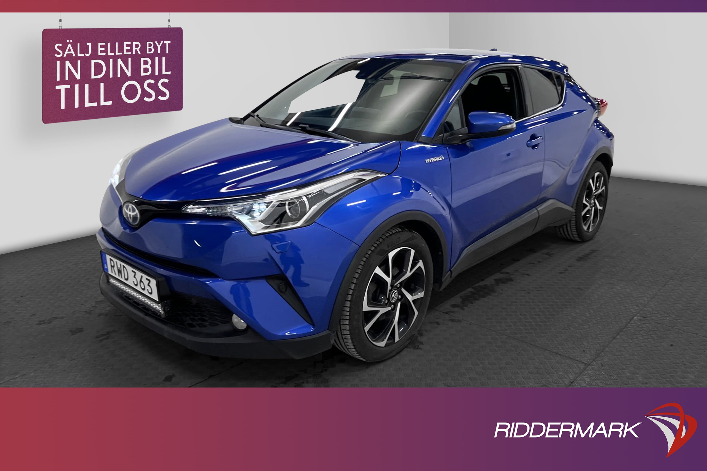 Toyota C-HR Hybrid CVT 122hk