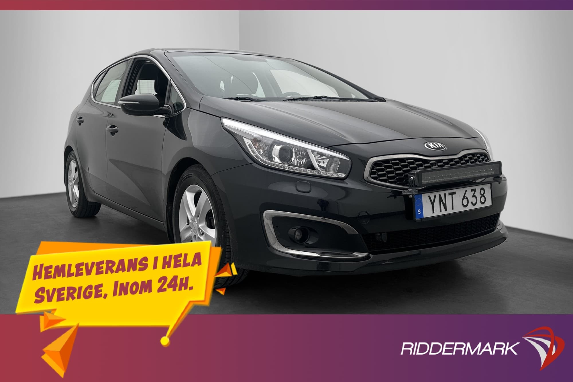 Kia Ceed 1.6 CRDi 136hk M&K-Värmare LED-Ramp P-Sensorer