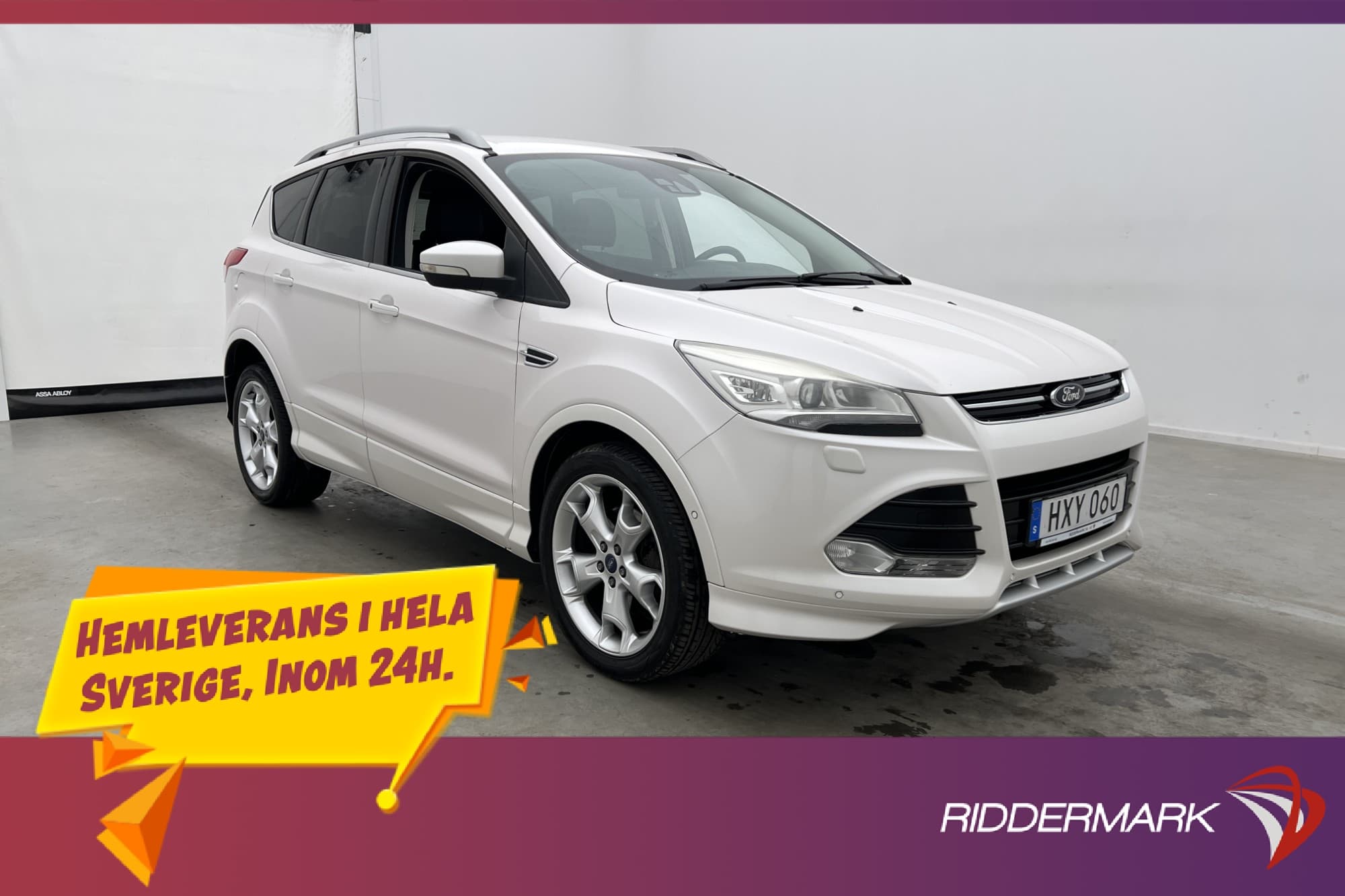 Ford Kuga 2.0 TDCi AWD 163hk Titanium X Drag Halvskinn 