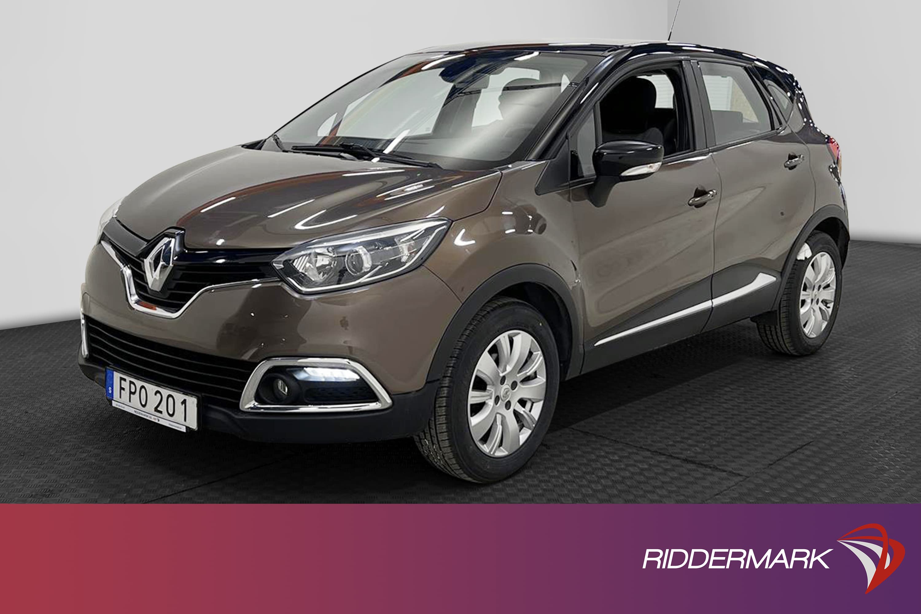 Renault Captur 0.9 TCe 90hk Dynamique GPS Sensorer 0,49l/mil