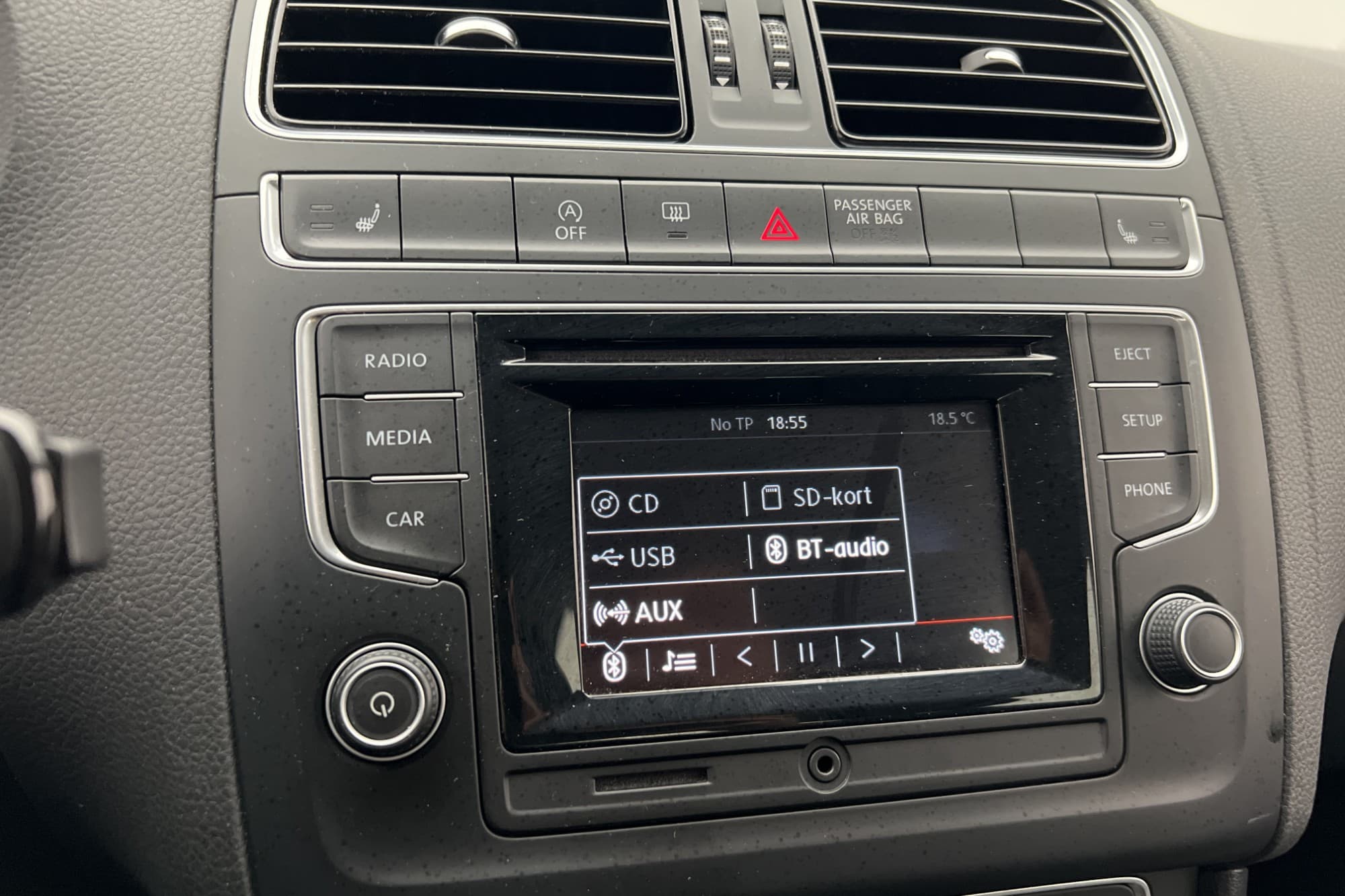 Volkswagen Polo 1.2 TSI 90hk Bluetooth Låg-Skatt 0,47l/Mil