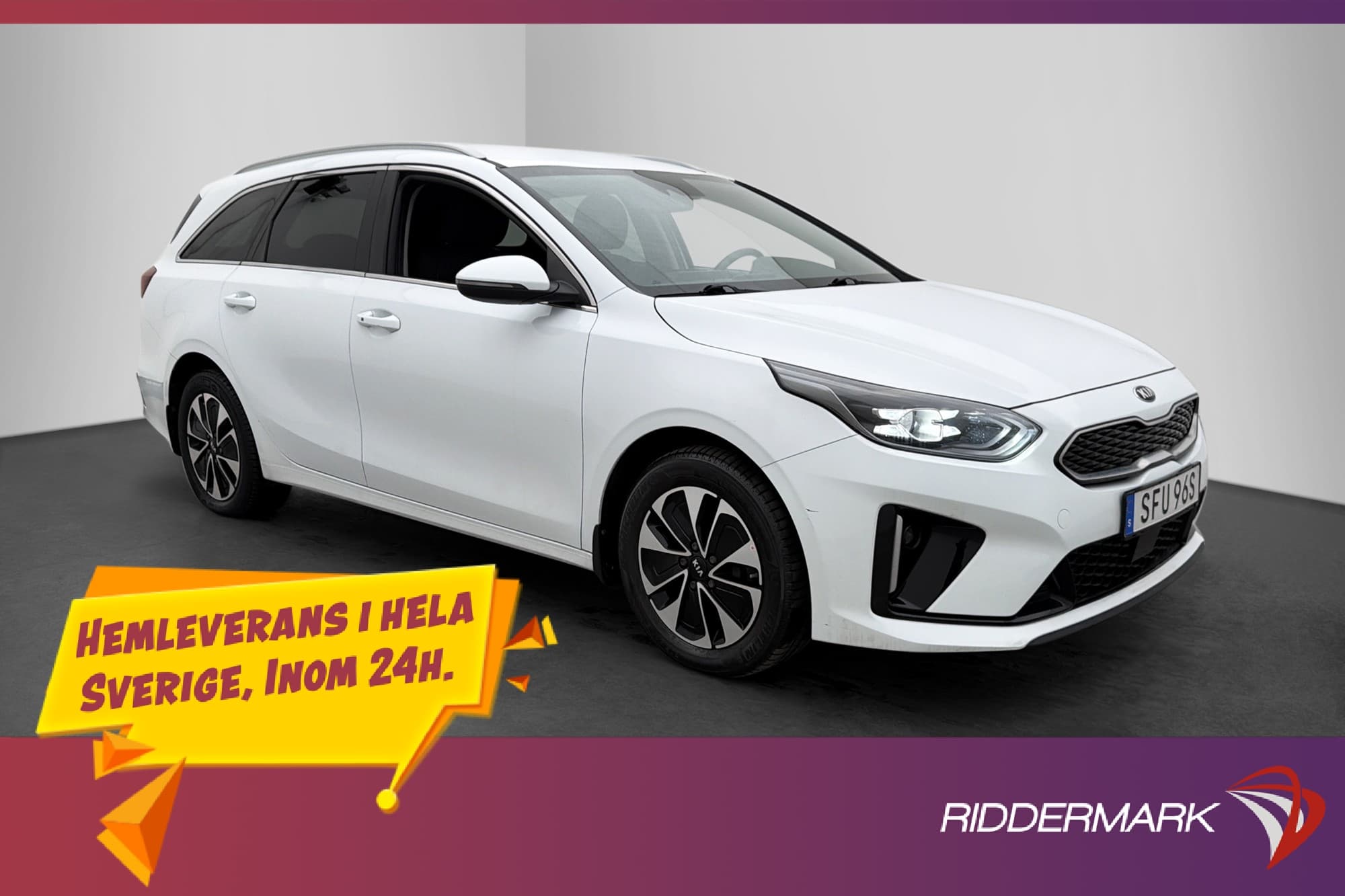 Kia Ceed Sportswagon Plug-in Kamera Rattvärme Adaptiv-fart 