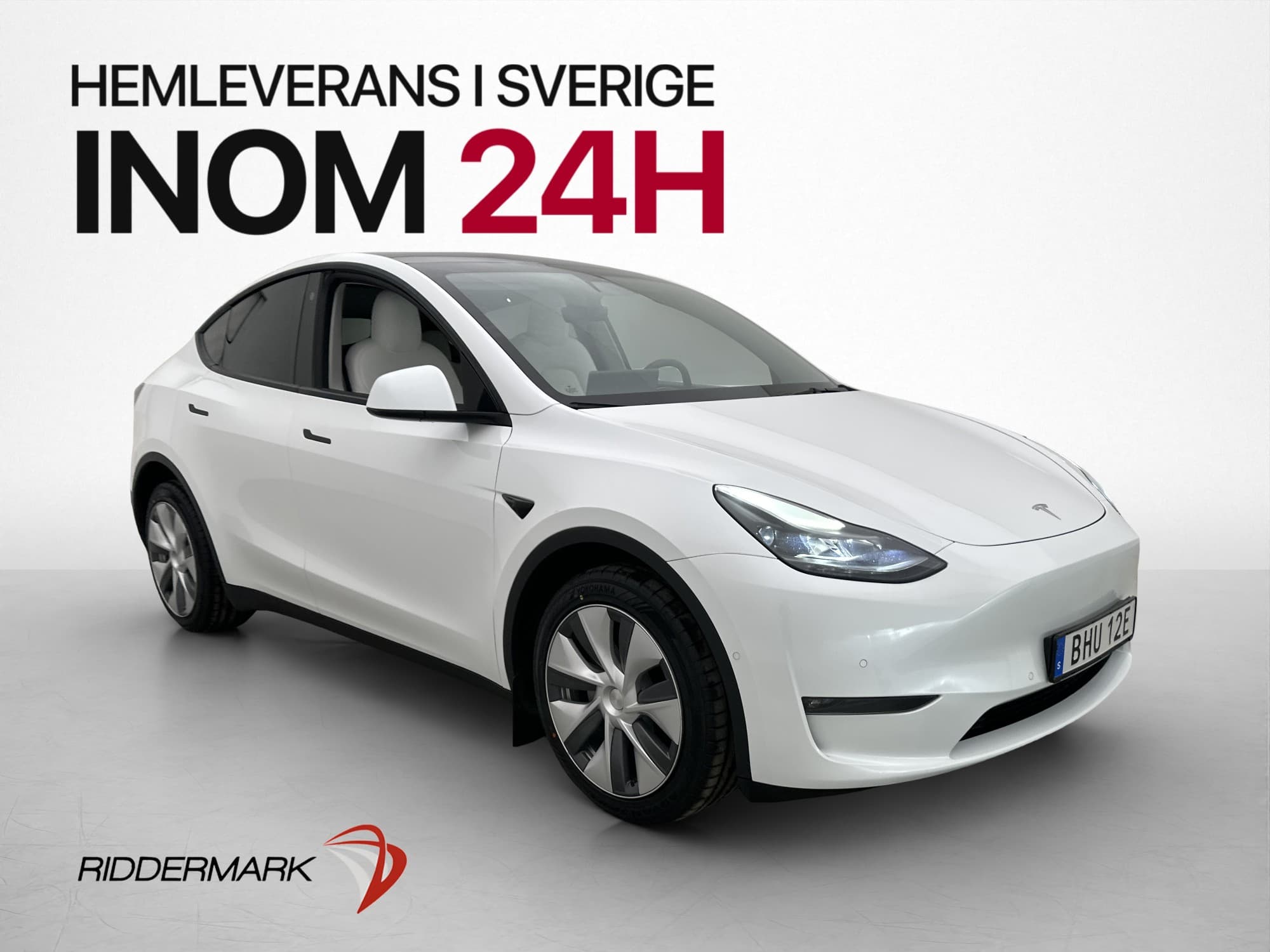 Tesla Model Y Long Range 514hk AWD Uppgraderad AP Pano MOMS