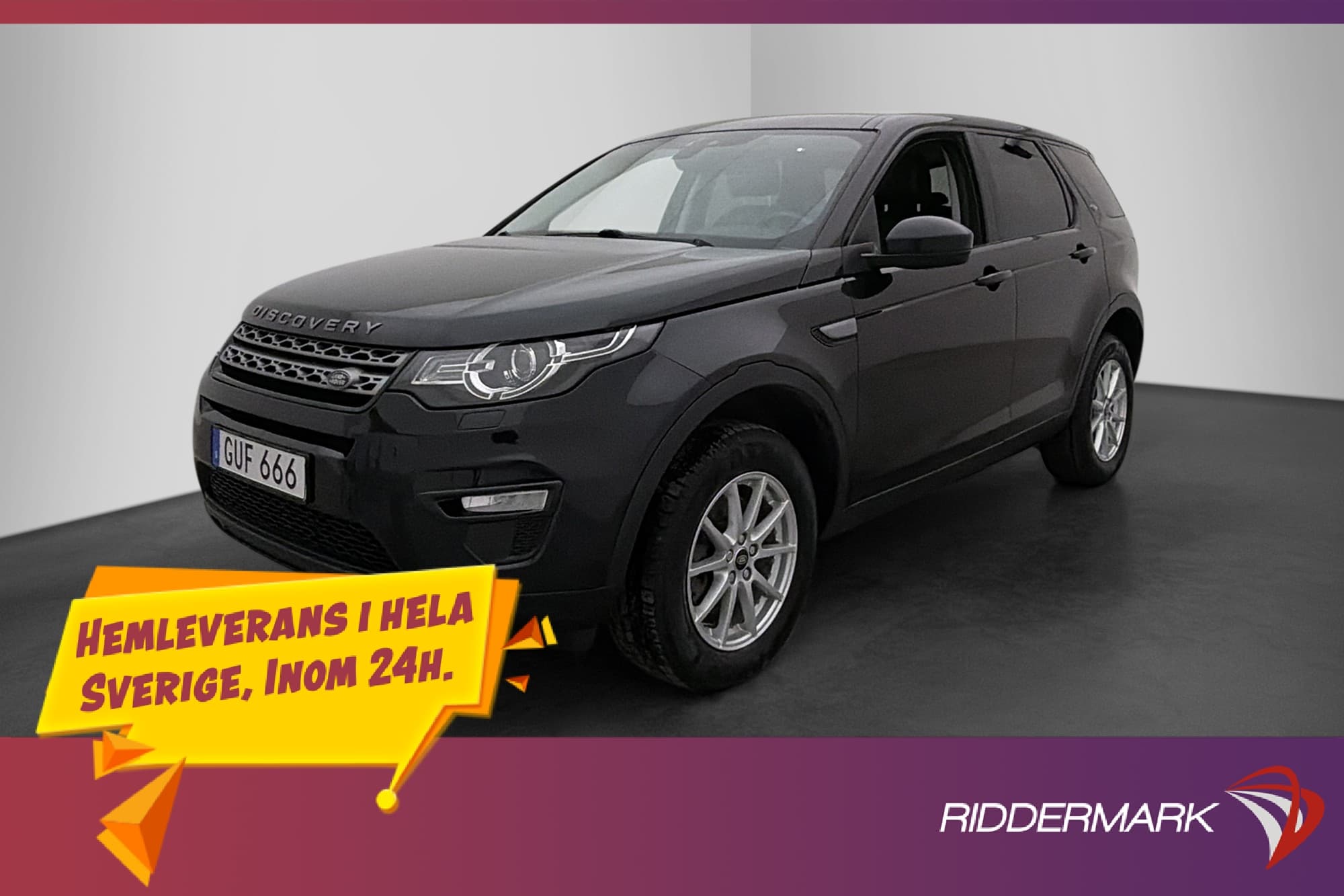 Land Rover Discovery Sport TD4 AWD 180hk Panorama Dragkrok