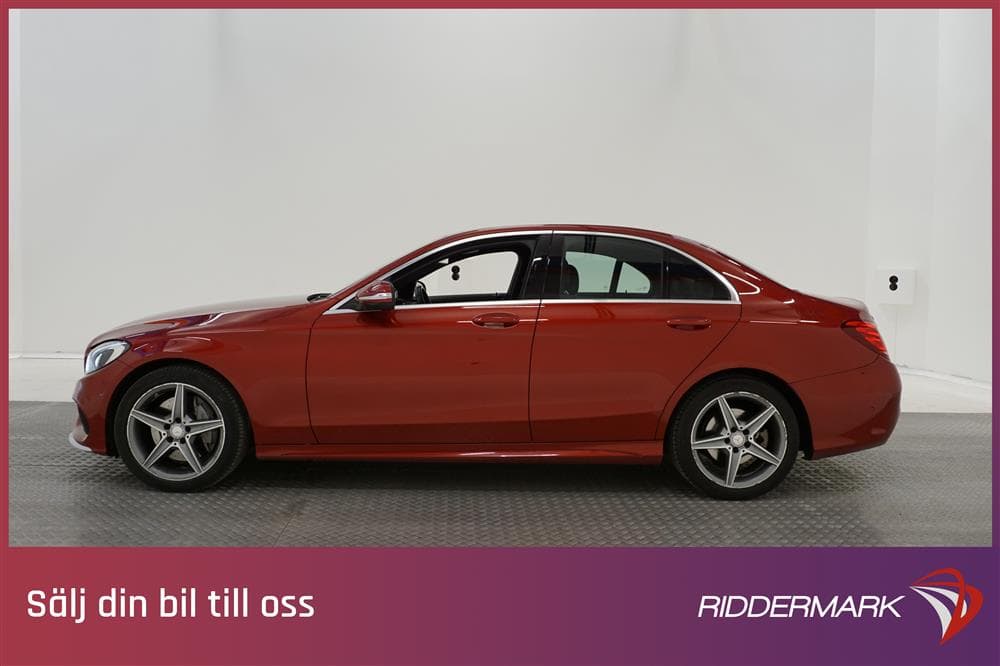 Mercedes-Benz C 250 4M AMG Skinn Navi Drag 0,49L/Mil exteriör