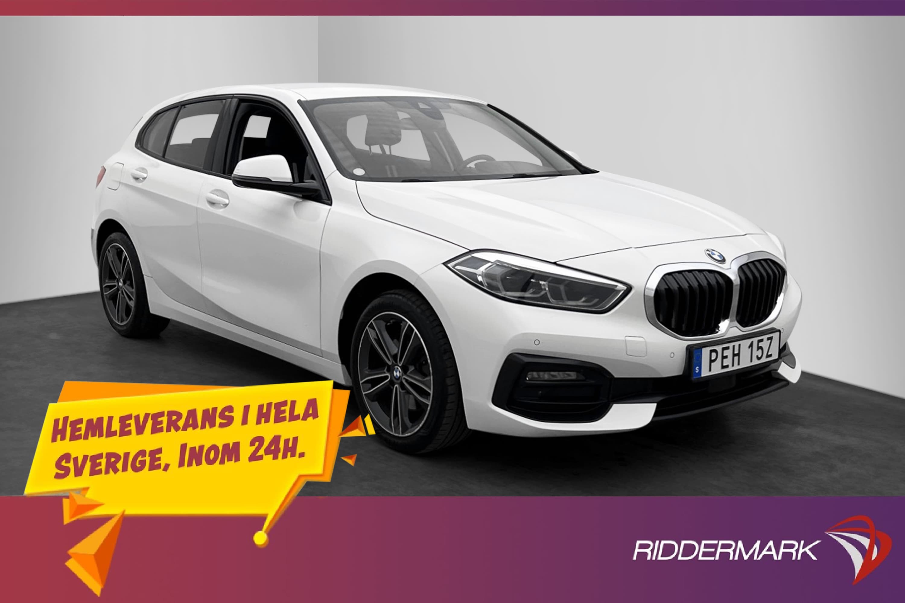 BMW 118 i 136hk Sport Line P-Sensorer Halvskinn Rattvärme