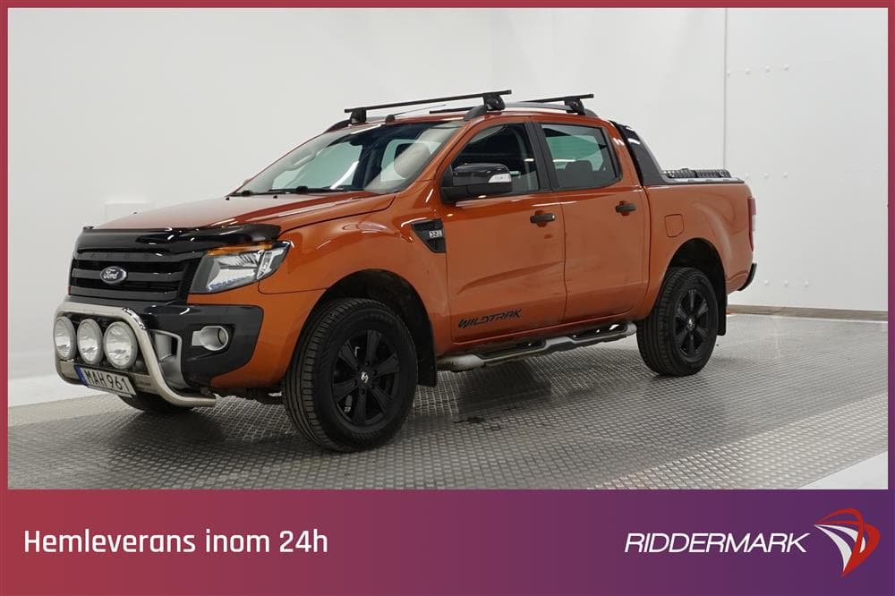Ford Ranger Wildtrak 3.2TDCi Aut 4WD 200hk Värmare Moms