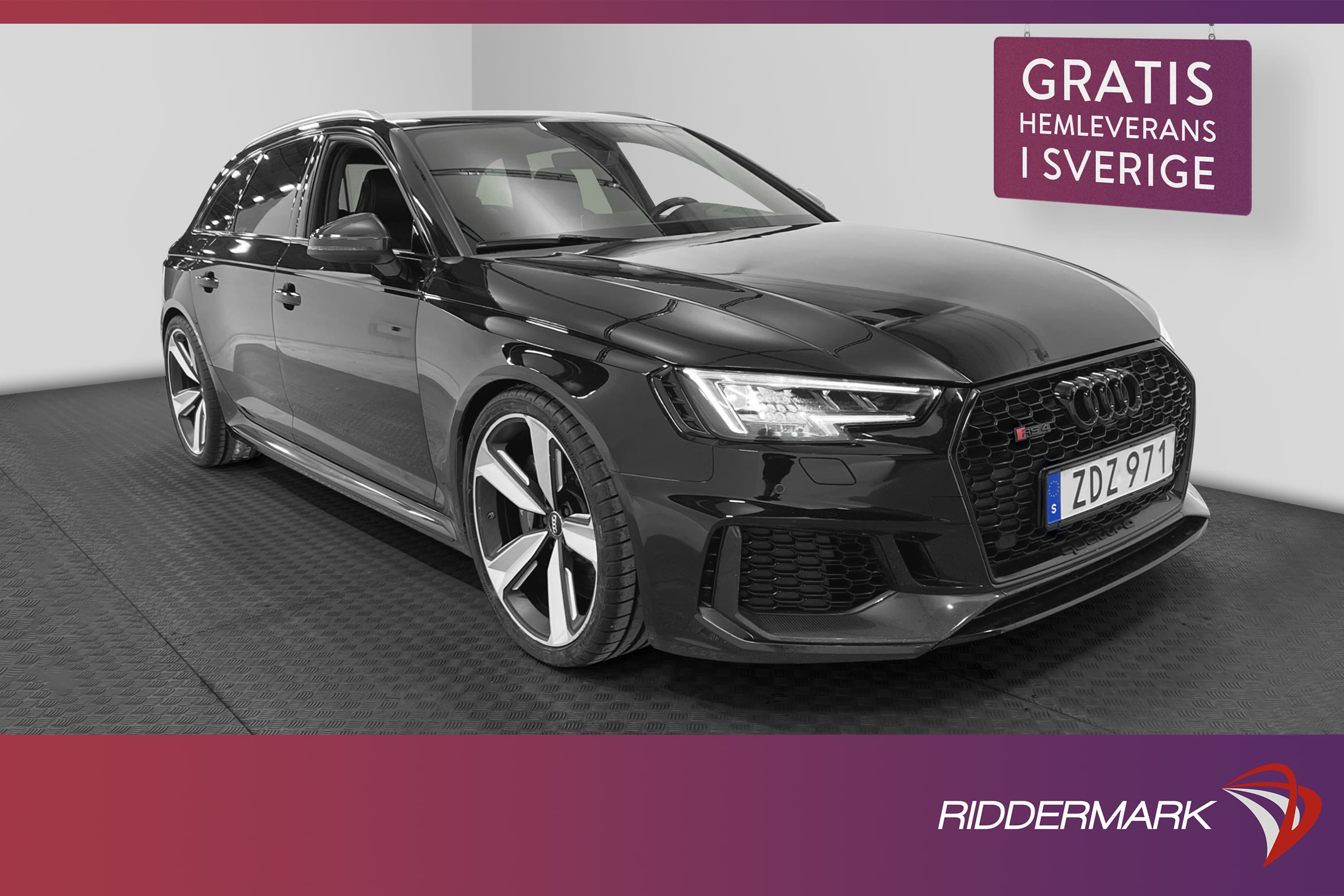 Audi RS4 Avant Quattro 450hk Kolfiber Keramiska Dynamic-Ride