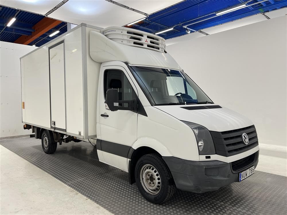 Volkswagen Crafter 2.0TDI 163hk Kylbil Sidodörr Värmare Mom 