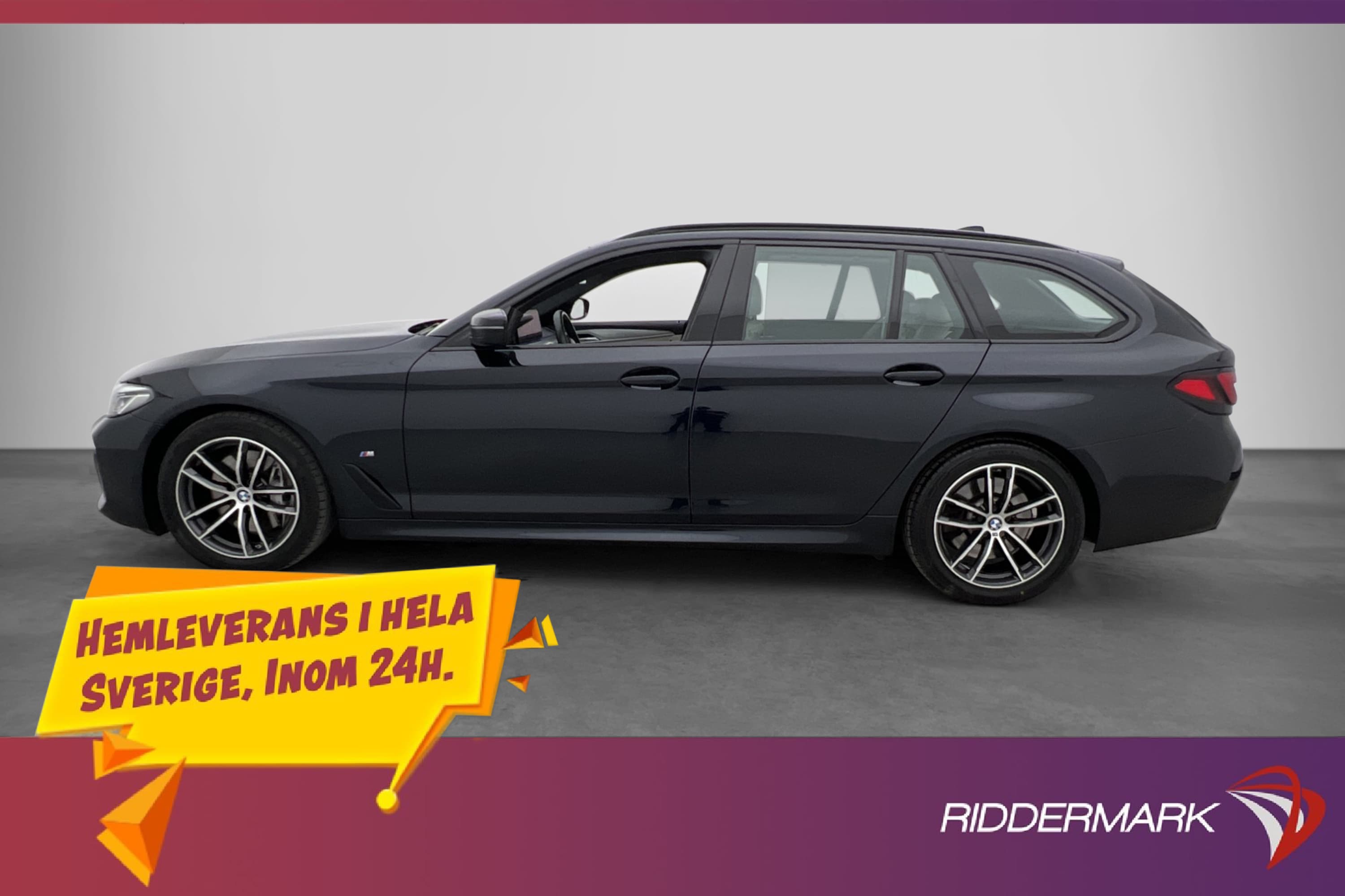 BMW 530d xDrive M Sport Cockpit Pano Värm Kamera 4-Zon MOMS