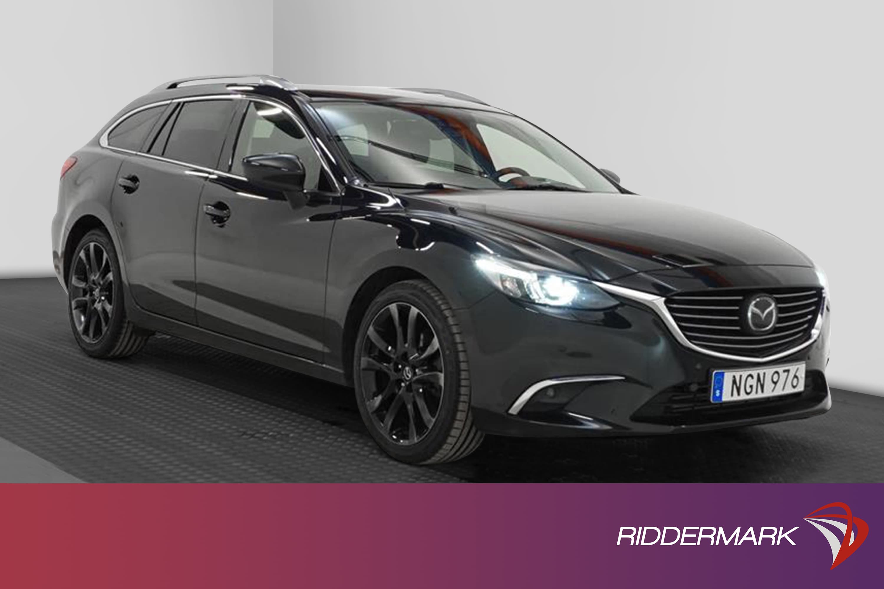 Mazda 6 Kombi 2.2 AWD 175hk Optimum BOSE Kamera Värmare Naviexteriör