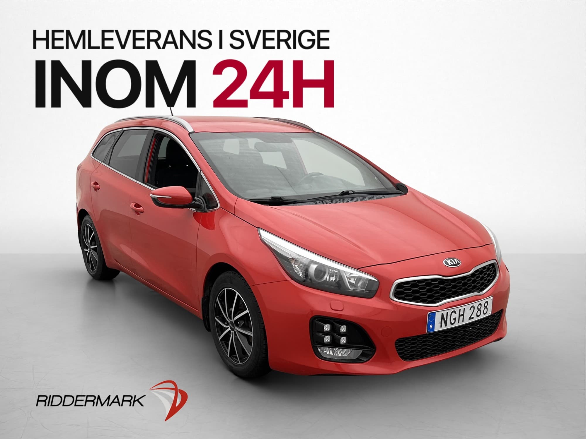 Kia Ceed SW 1.6 136hk GT-Line Navi P-Sensorer Dragkrok