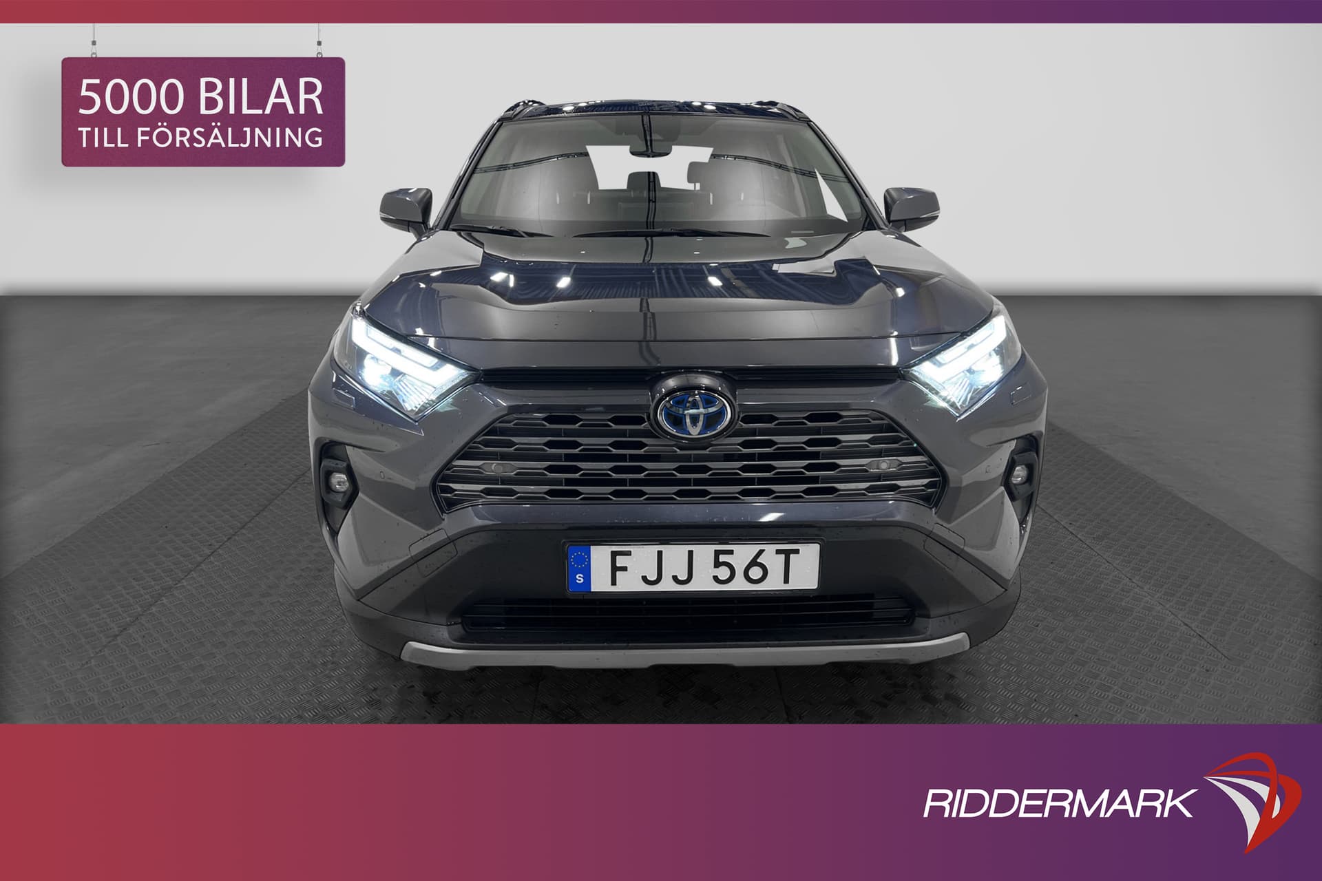 Begagnad Toyota RAV4 Hybrid AWD 222hk 2022 FJJ56T | Riddermark Bil