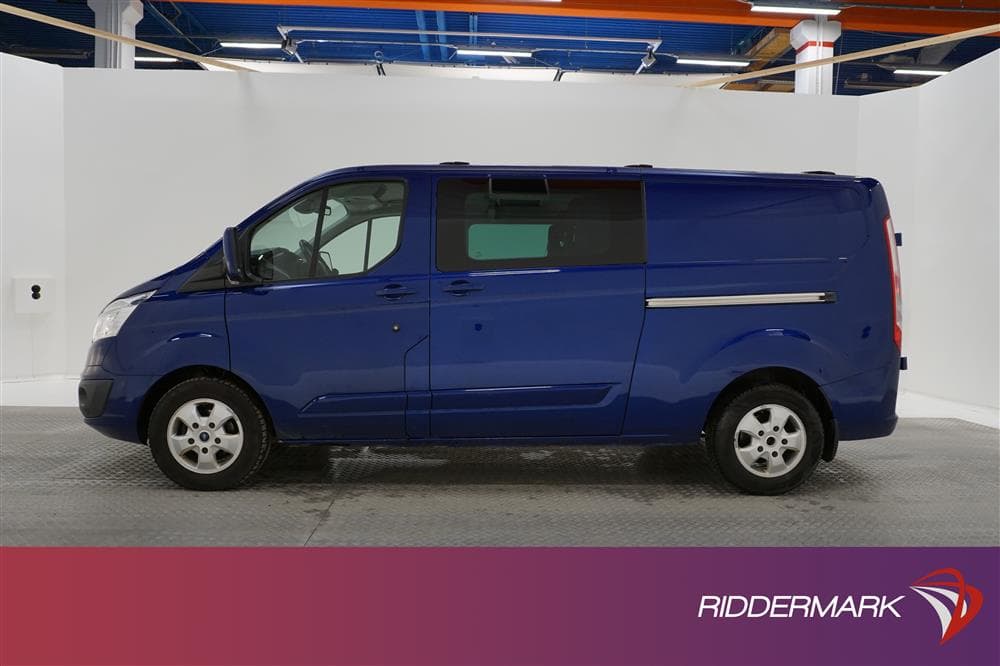 Ford Transit Custom Crew Van 2.0TDCi 170hk Eu6 Värmare Moms