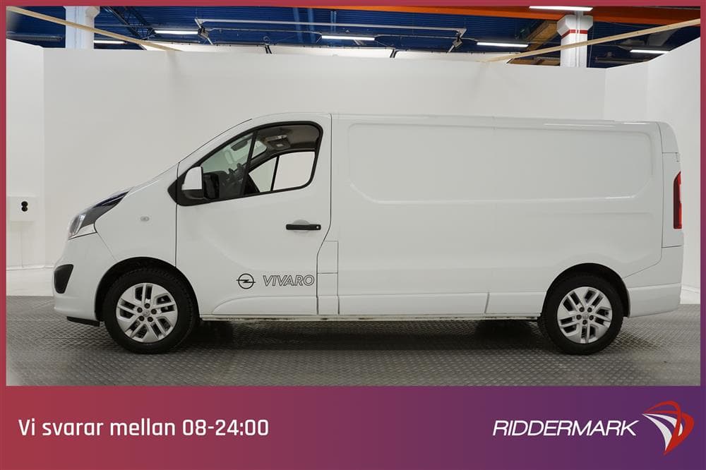 Opel Vivaro 1.6 CDTI Eu6 145hk L2 Navi Drag Värmare Moms