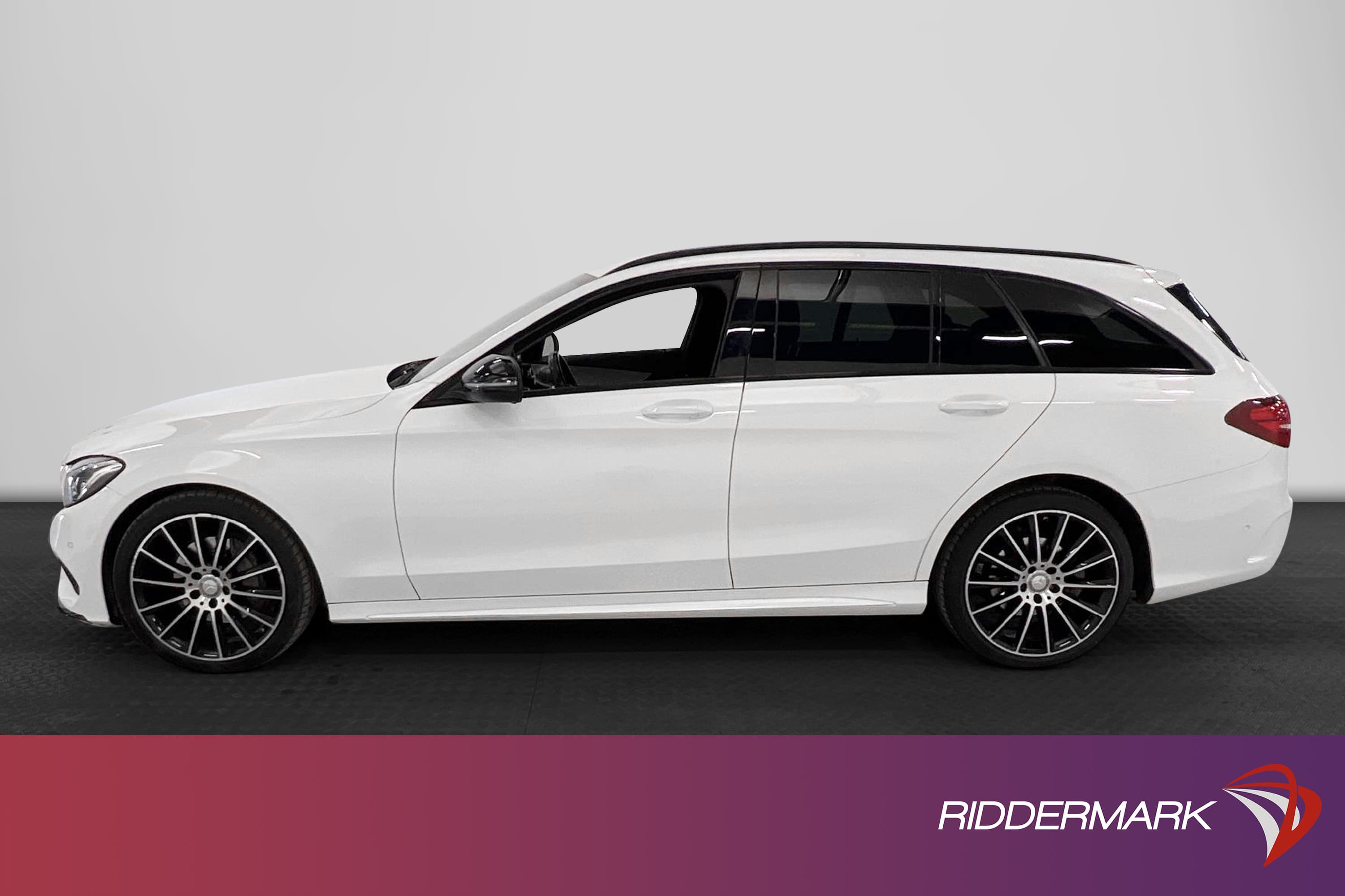Mercedes-Benz C 220 4Matic AMG Kamera Drag Skinn Burmester