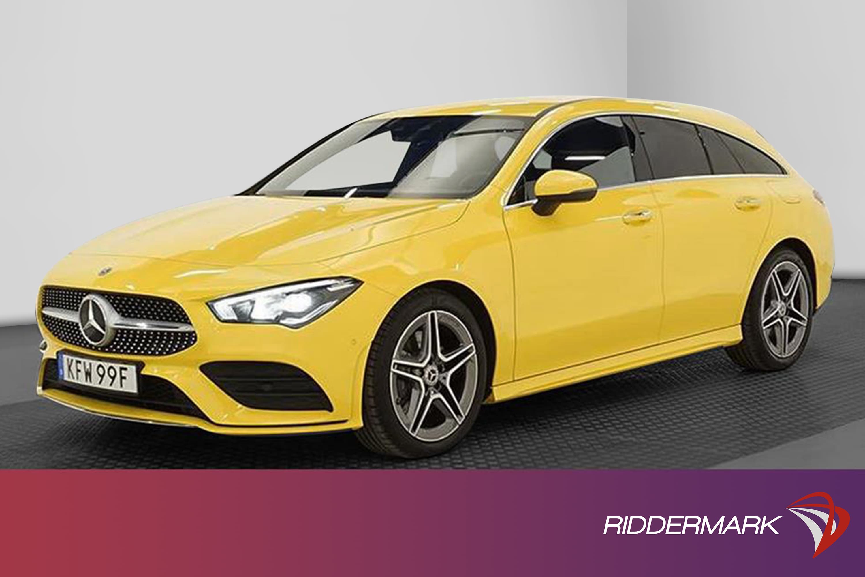 Mercedes-Benz CLA 200 SB 163hk AMG Wide Kamera GPS Drag MOMSexteriör
