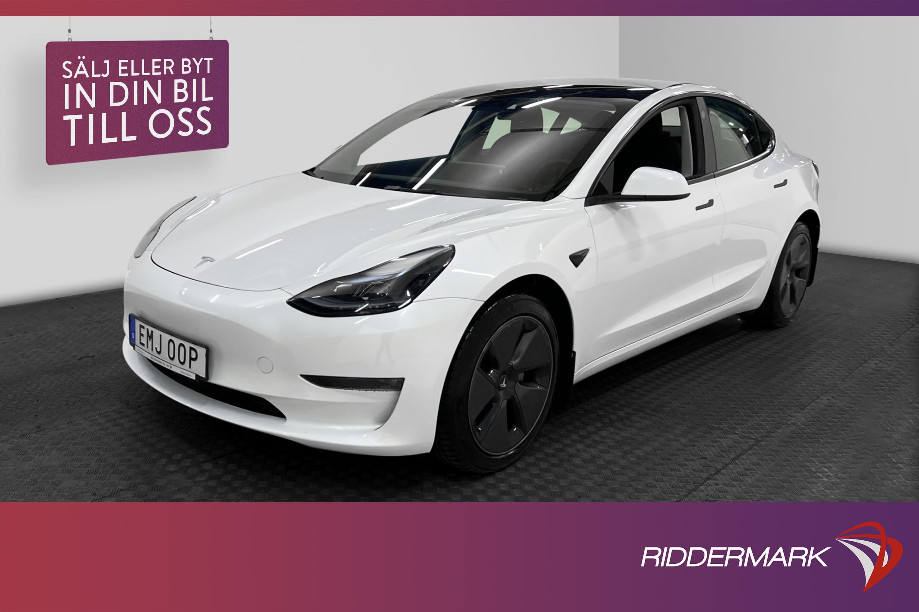 Tesla Model 3 Long Range AWD 440hk