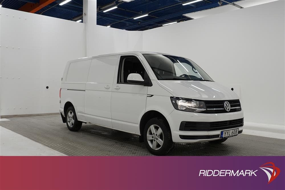 Volkswagen Transporter 2.0TDI Lång PDC Drag Värmare Moms
