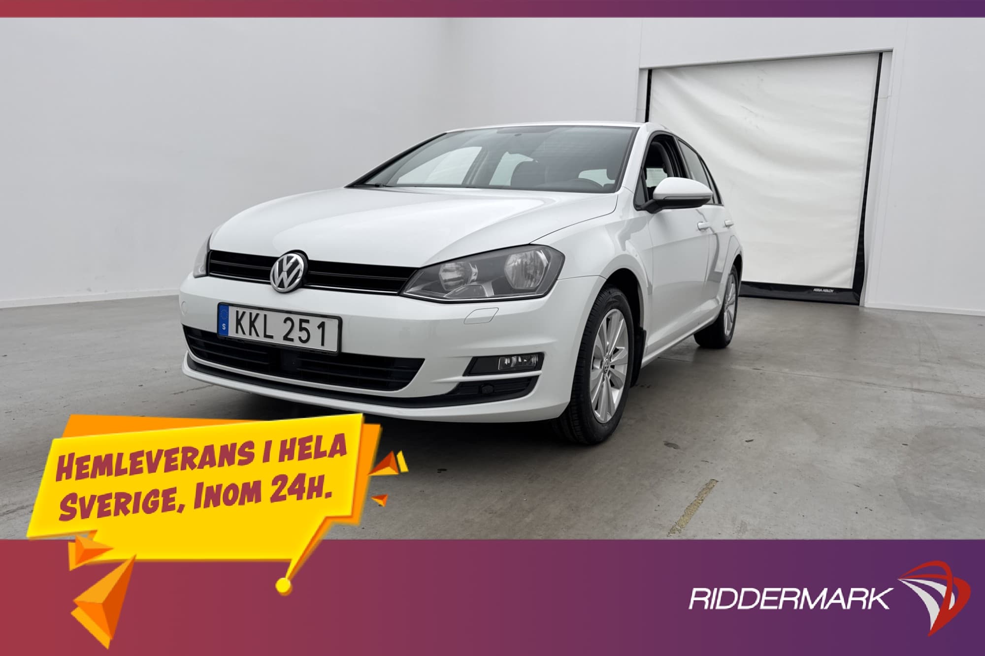 Volkswagen Golf 1.4 TSI MultiFuel 122hk Bluetooth Adp-Fart