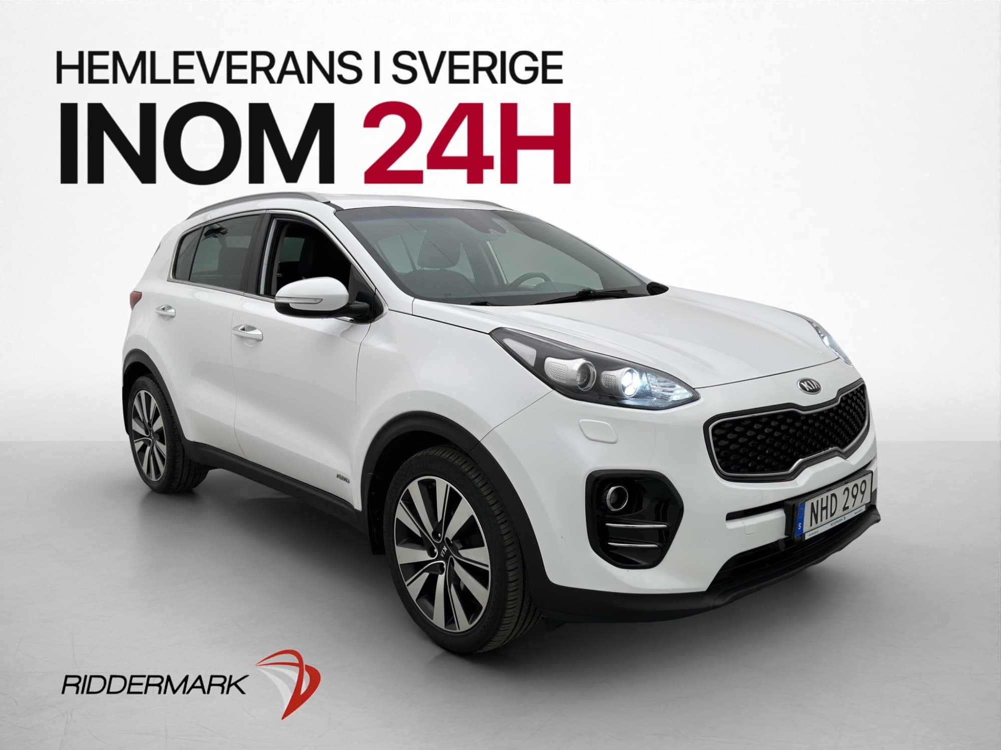 Kia Sportage 2.0 AWD 185hk Advance Kamera Drag Navi Rattvärm