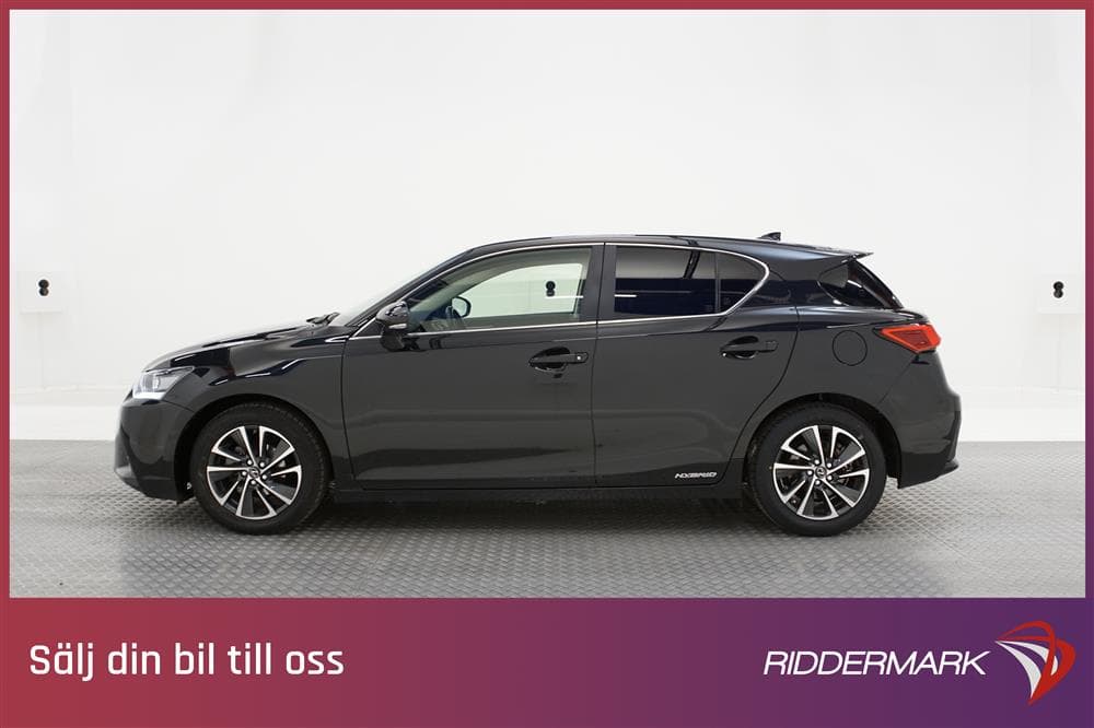 Lexus CT 200h 1.8 CTV 136hk Hybrid Kamera Välserv 0,41l/mil