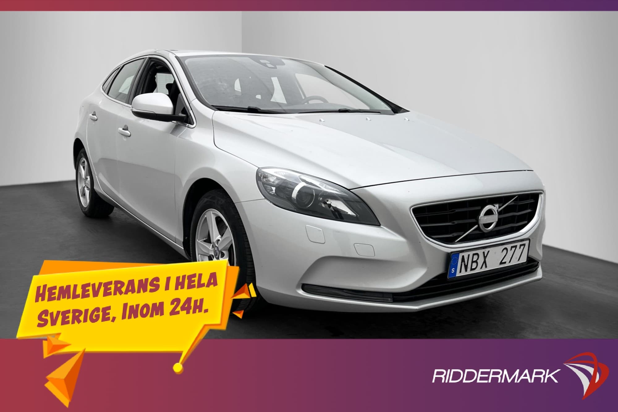 Volvo V40 D3 150hk Momentum D-Värmare Kamrem-Bytt 0,43L/mil