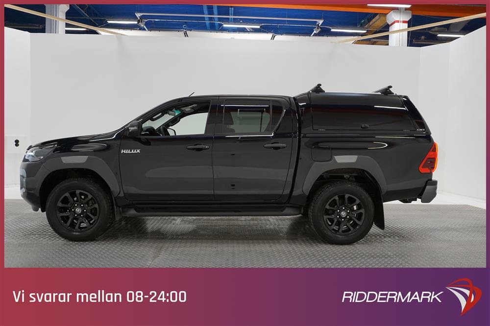 Toyota Hilux 2.8 D 4WD Aut Eu6 204hk Navi Breddare Moms