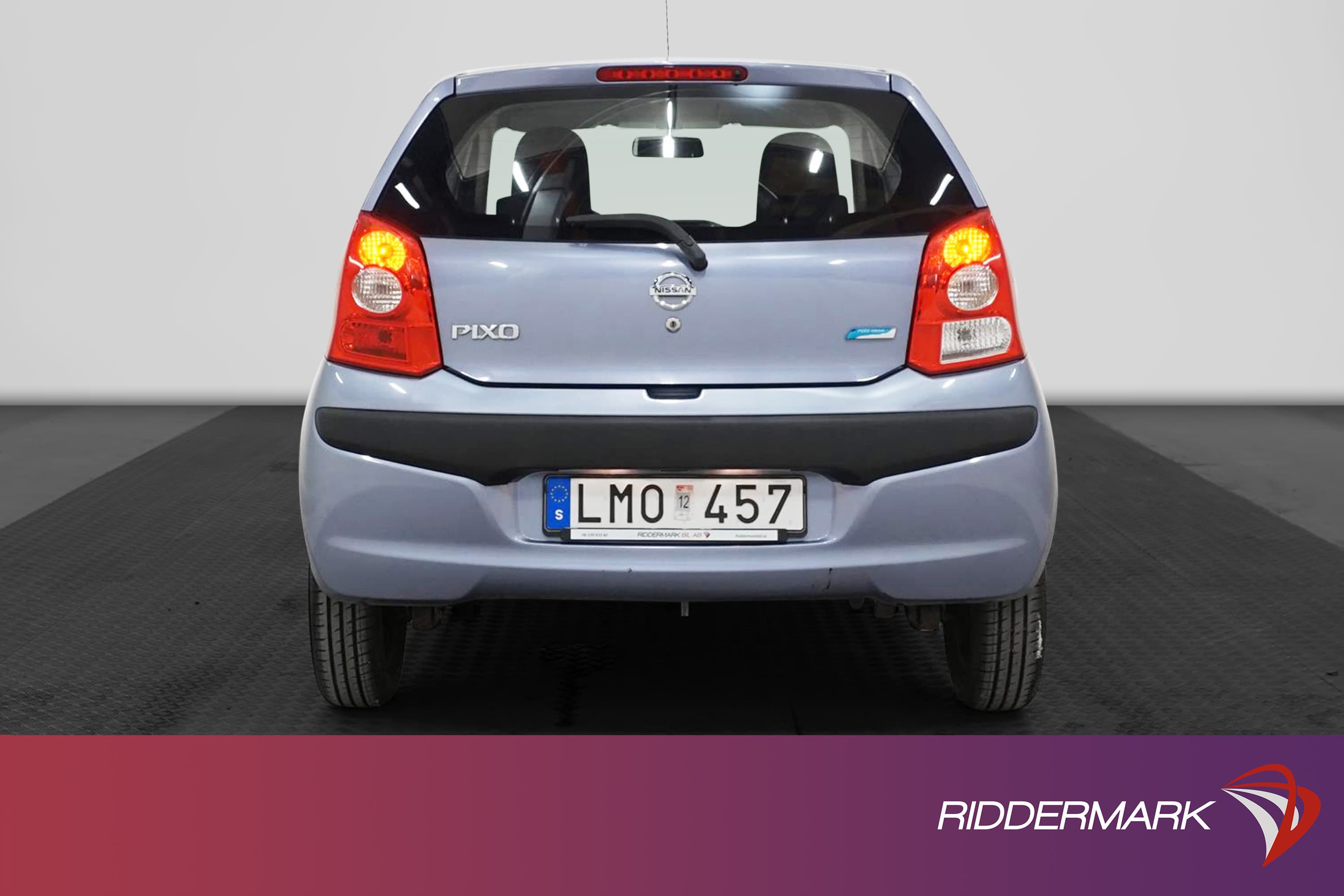 Nissan Pixo 1.0 68hk M&K-Värm 360kr Skatt Nyserv 0,38L/mil