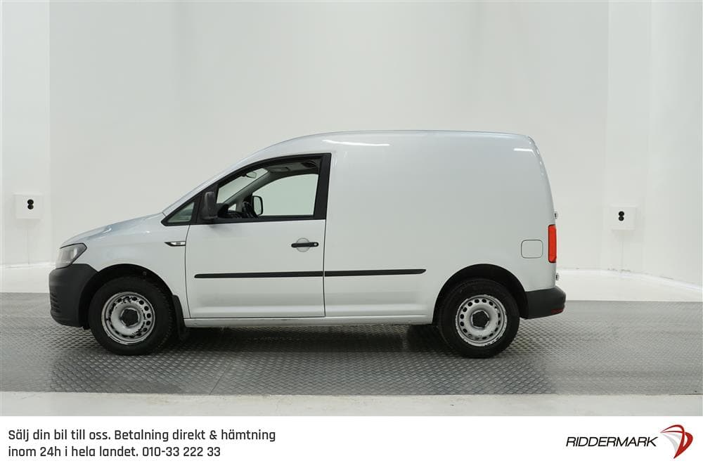 Volkswagen Caddy 2.0 TDI Eu6 Aut 102hk Värmare Drag Moms