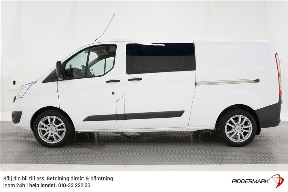 Ford Transit Custom Kombi 2.2 TDCi 125hk Värmare 6sits Drag