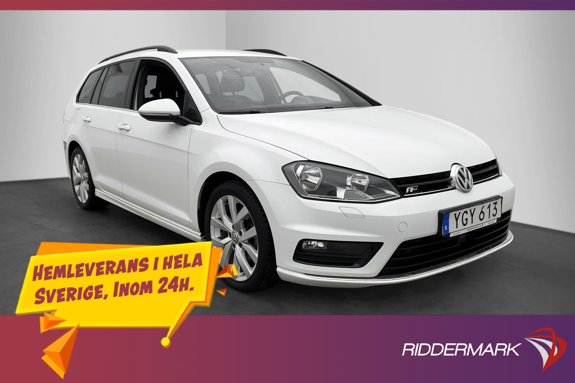 Volkswagen Golf 2.0 TDI R-Line Värmare Kamera Drag CarPlay