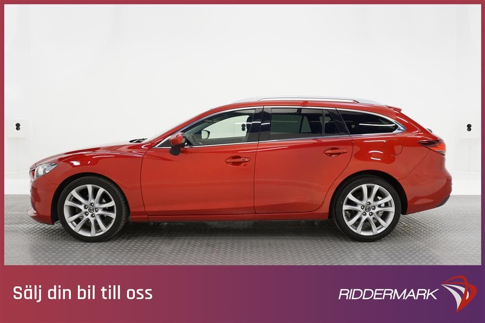Mazda 6 2.2 DE 175hk B-kamera BOSE 