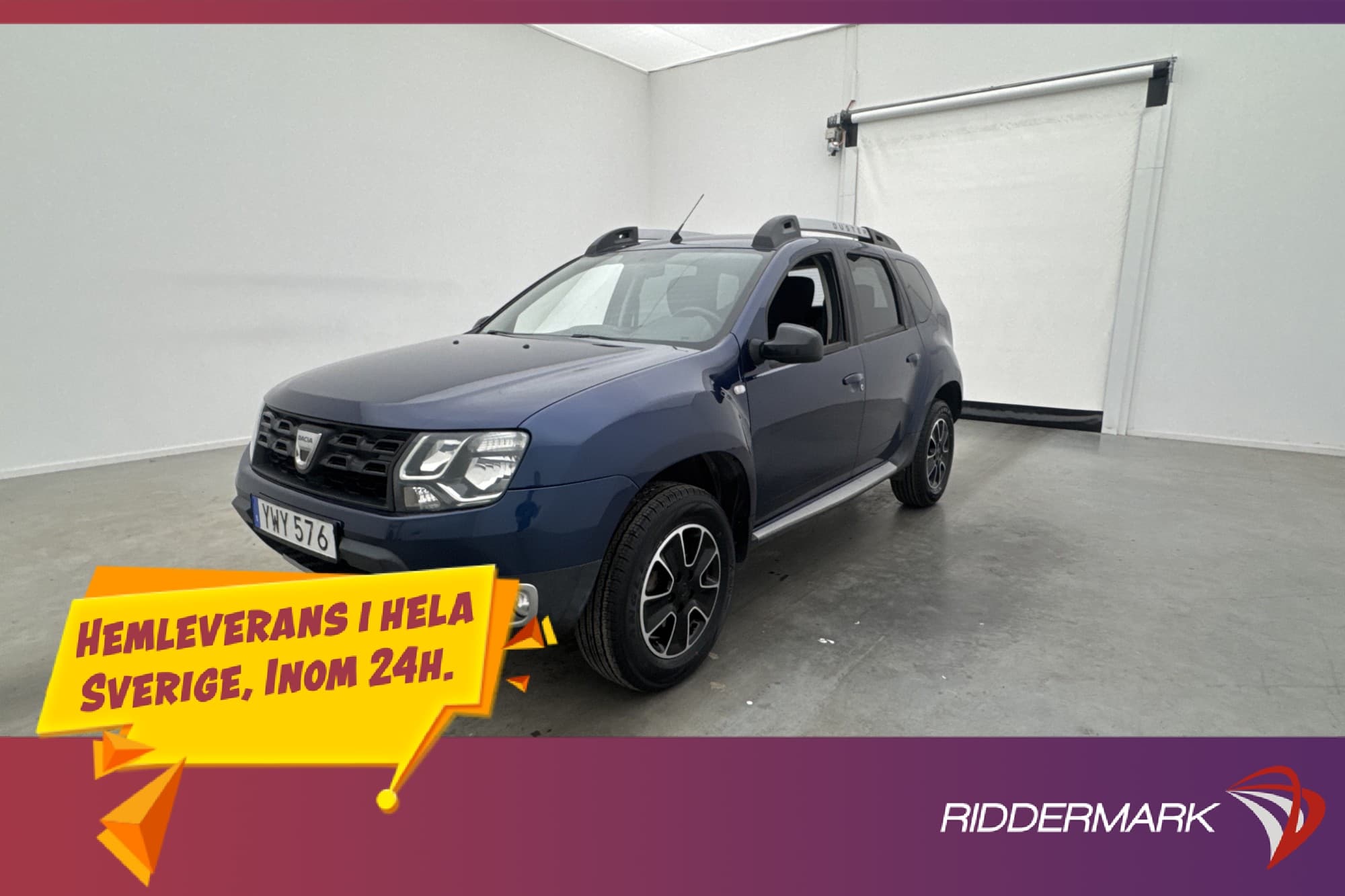 Dacia Duster TCe 4x4 125hk Black Shadow Navi Dragkrok