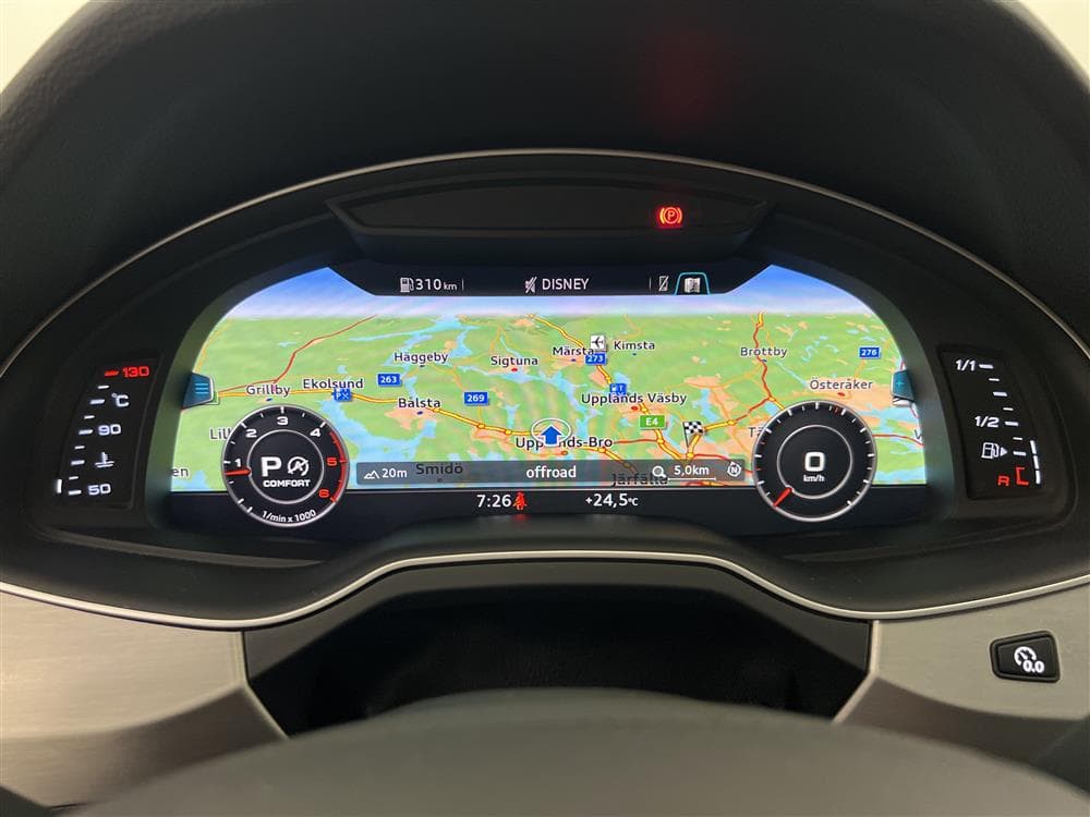 Audi Q7 TDI 272hk Quattro S-Line Cockpit Värmare BOSE 7-Sitsinteriör