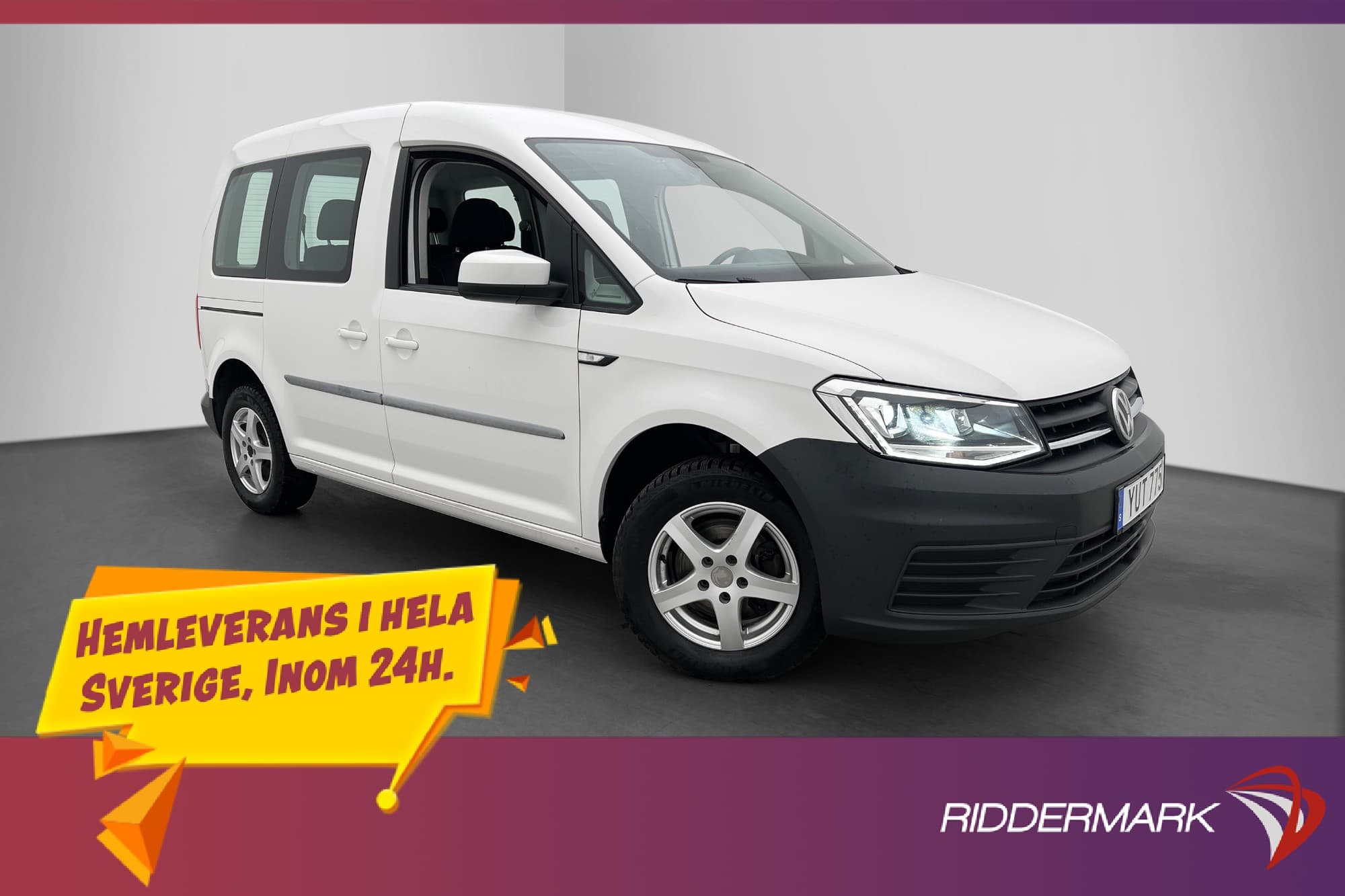 Volkswagen Caddy Life 2.0TDI Värmare Farthållare 5-Sits MOMS