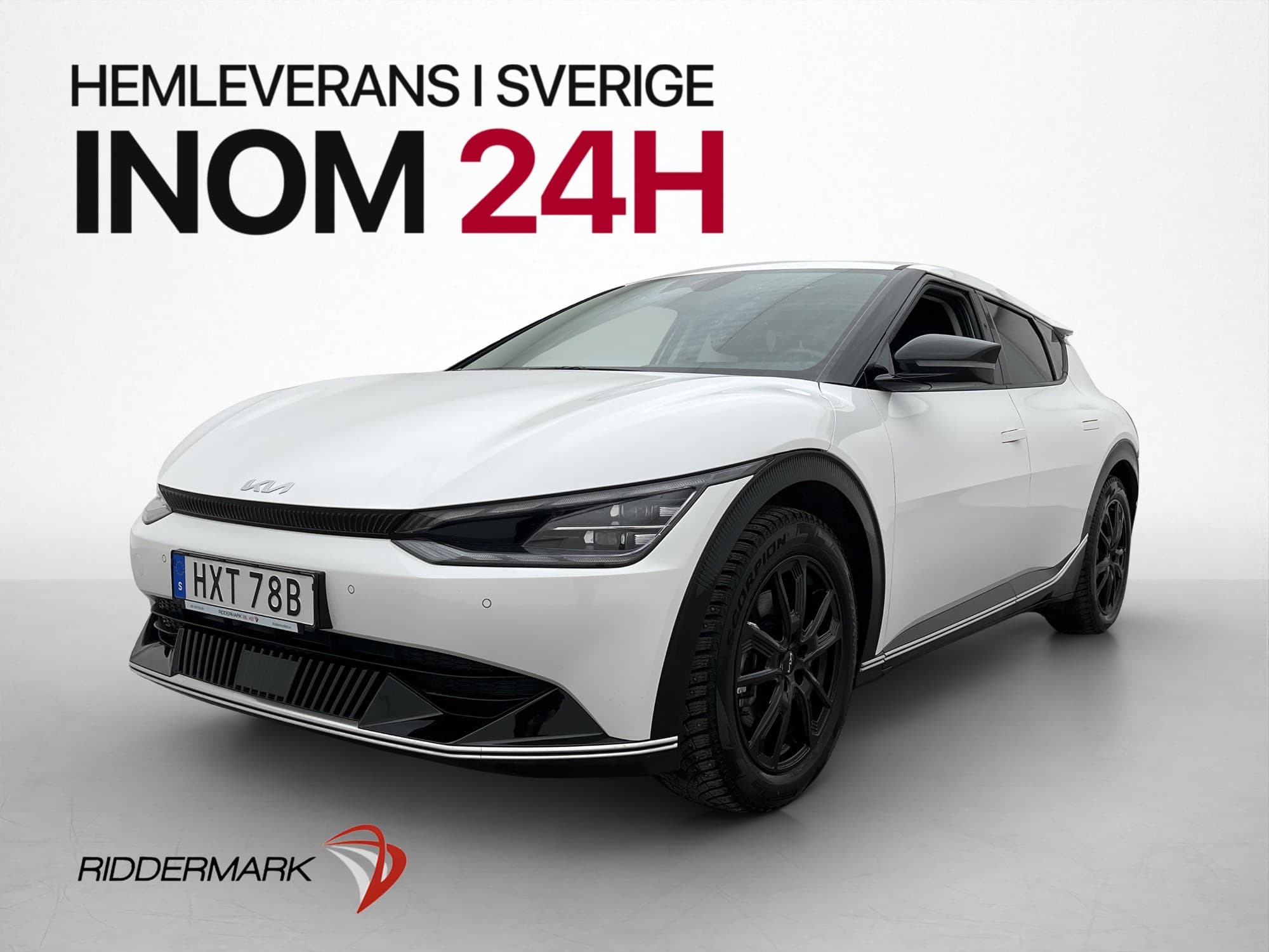 Kia EV6 77.4 kWh AWD Special Edition Drag Kamera Skinn MOMS