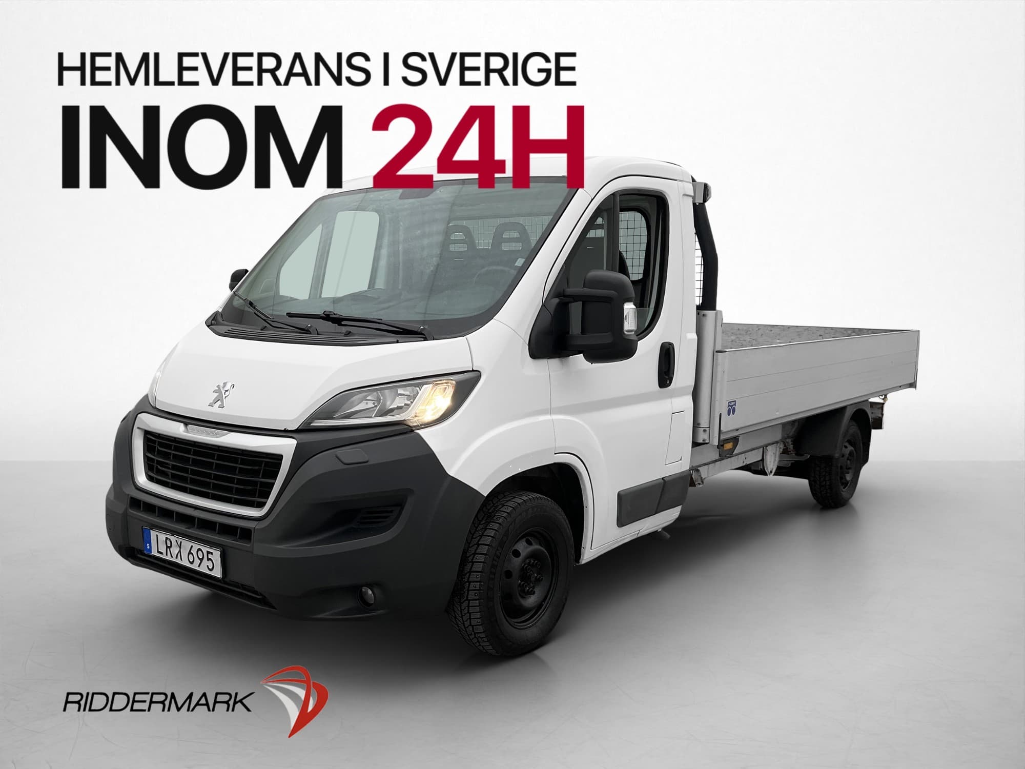 Peugeot Boxer 2.0HDi Ny-Kamrem Värm 3-Sits Dragkrok Moms
