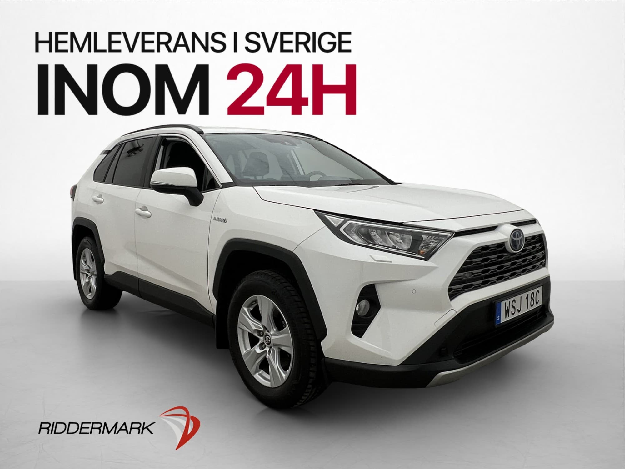 Toyota RAV4 Hybrid Active Motorvärmare Drag Kamera Adaptiv 