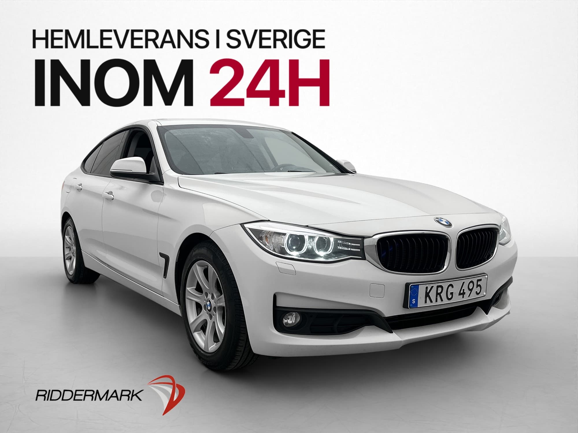 BMW 318 d Gran Turismo 143hk P-Sensorer Bluetooth Dragkrok