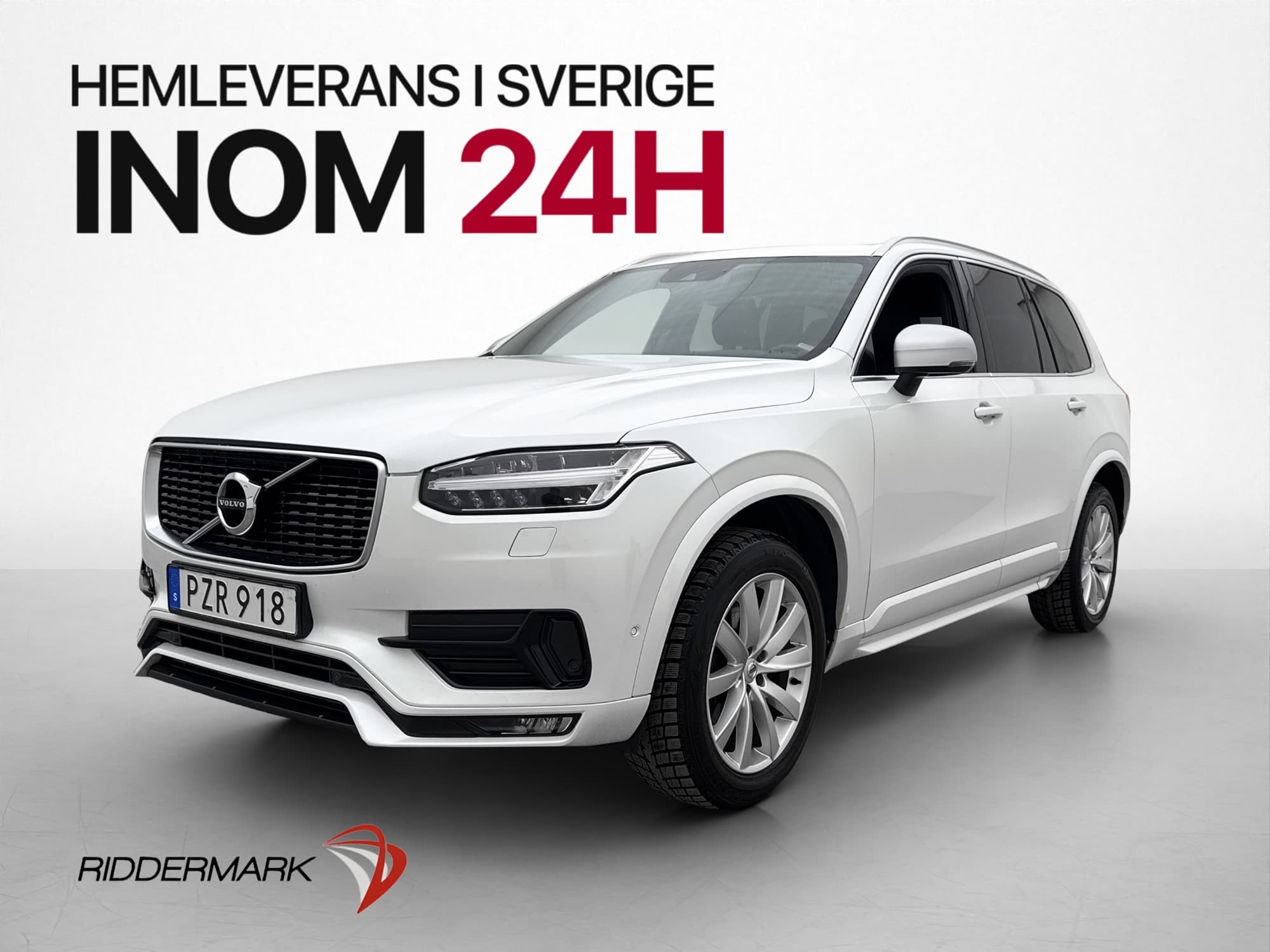 Volvo XC90 D5 AWD R-Design 7-Sits Värmare HUD Läder Kamera