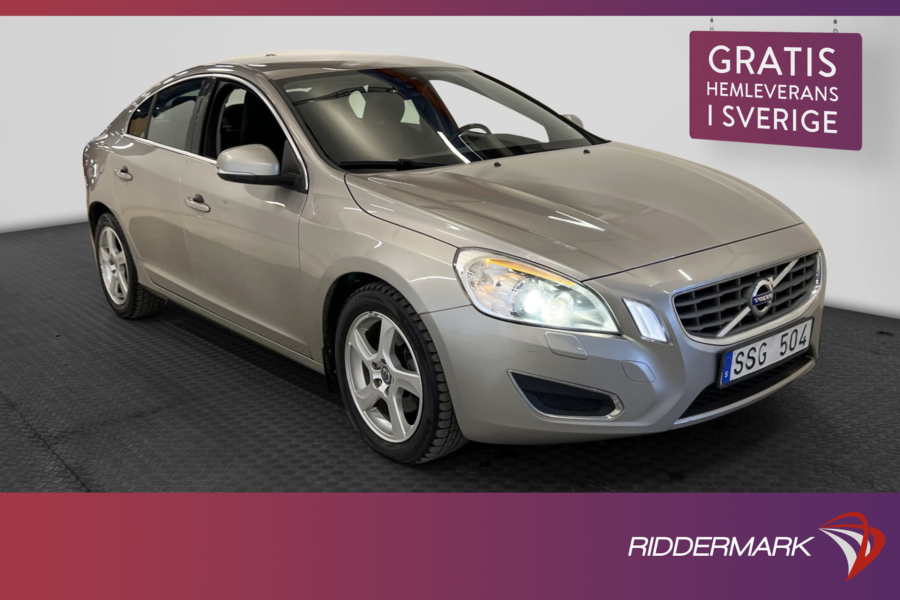 Volvo S60 D3 163hk Momentum Sensorer Välservad 0,49l/mil
