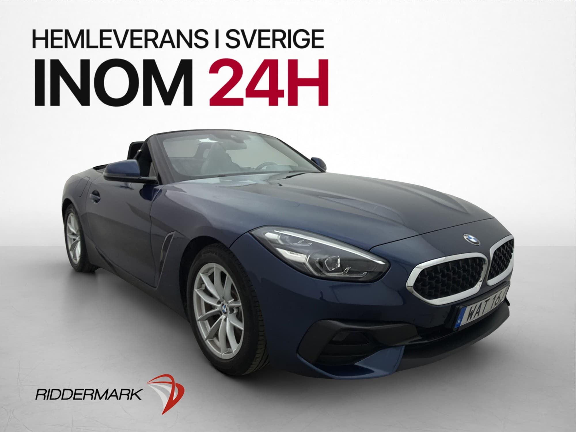 BMW Z4 Roadster sDrive20i 197hk Advantage Läder Kamera Navi