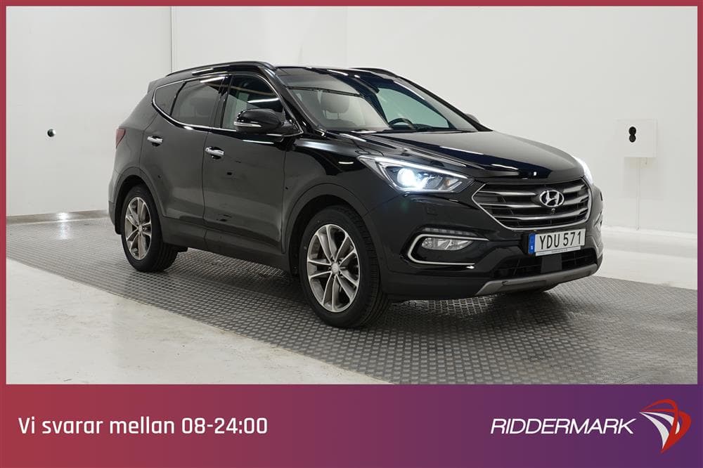 Hyundai Santa Fé 2.2 D 4WD Premium Pano 360° Skinn Dragexteriör