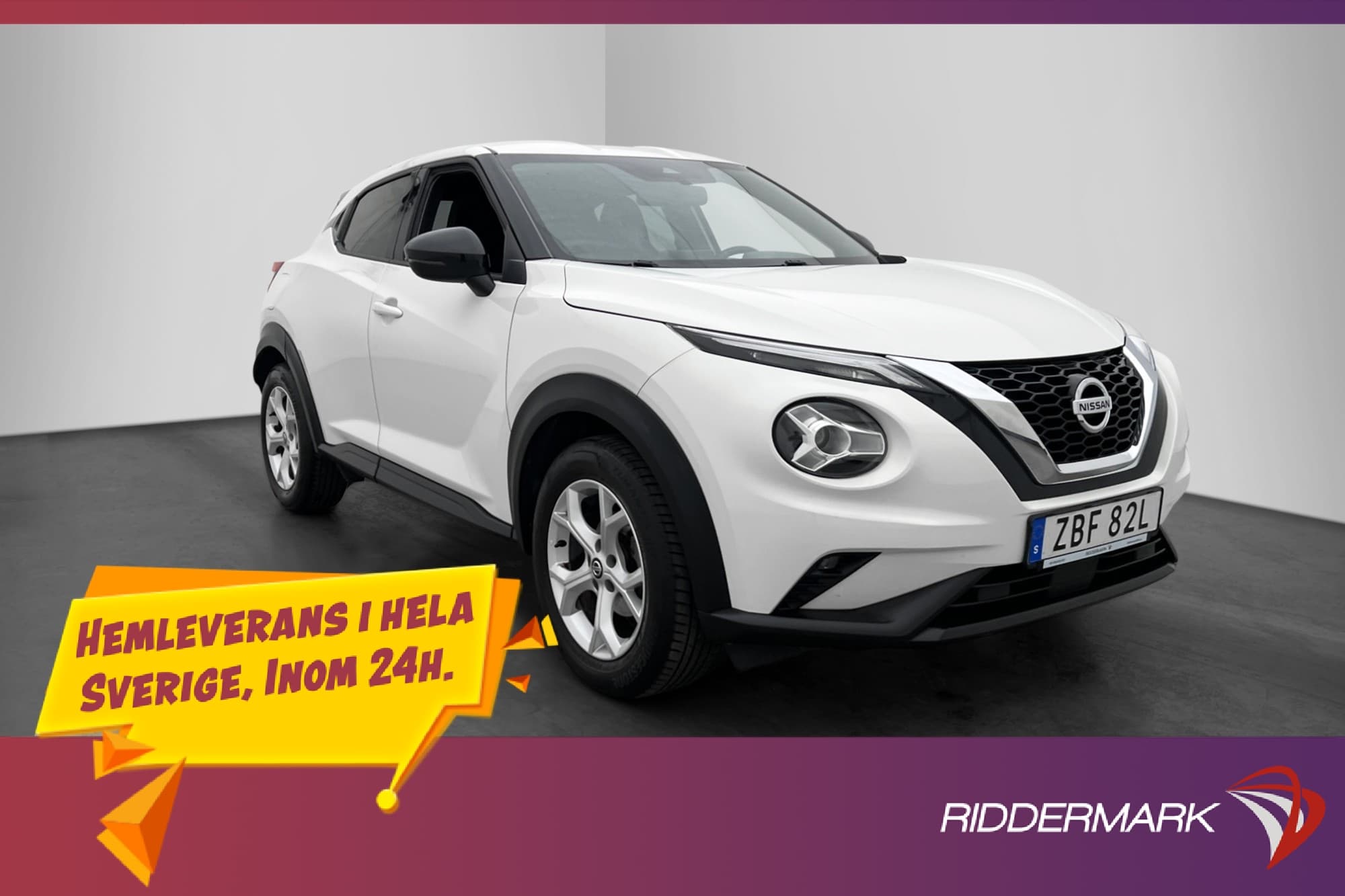 Nissan Juke 1.0 DIG-T 117hk B-Kamera Cockpit Keyless